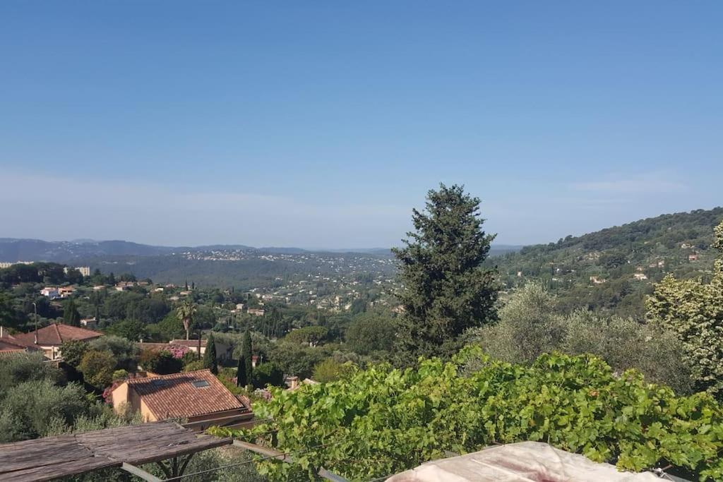 De 1 A 6 Avec Terrasse Solarium, Vue Panoramique Et Parking Gratuit Apartman Grasse Kültér fotó